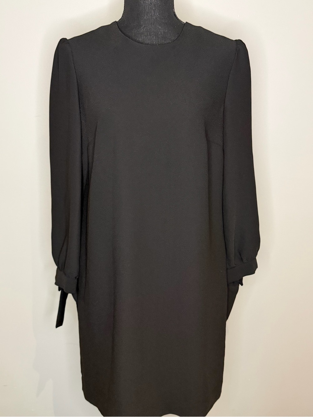 Banana Republic Women's Long Sleeve Bow Cuff Shirt Dress - Size 4